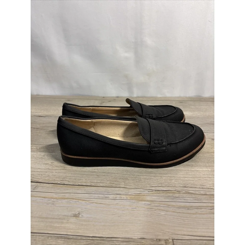 Life Stride Zee Loafer Simply Comfort Black Slip on Loafers Size 7.5 - Picture 2 of 11